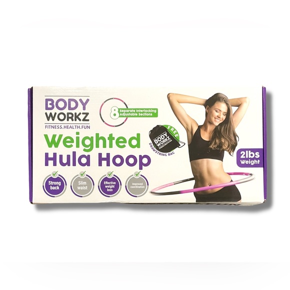 body workz Other Body Workz Weighted Workout Hula Hoop Poshmark